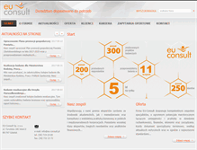 Tablet Screenshot of eu-consult.pl